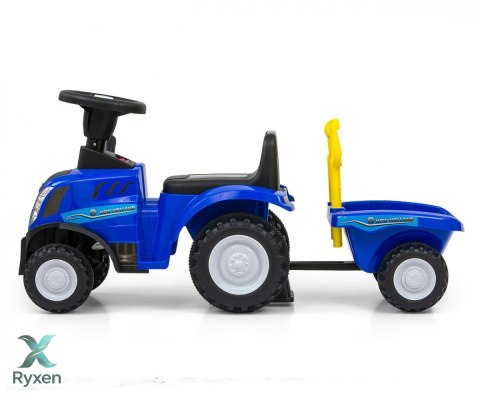 Jeździk pojazd new holland t7 traktor niebieski MILLY MALLY