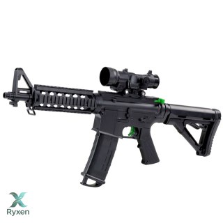 Karabin Szturmowy Na Kulki Wodne Hydrożelowe Celownik Okulary Czarny 86cm LEAN TOYS