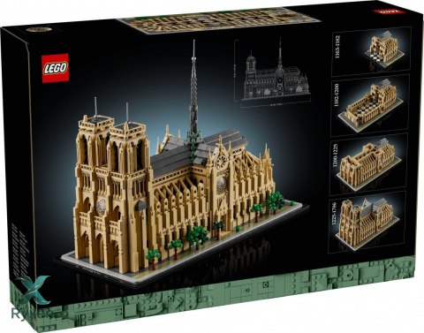Klocki architecture 21061 notre-dame w paryżu LEGO