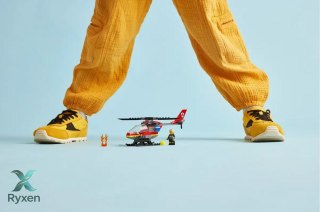 Klocki city 60411 strażacki helikopter ratunkowy LEGO