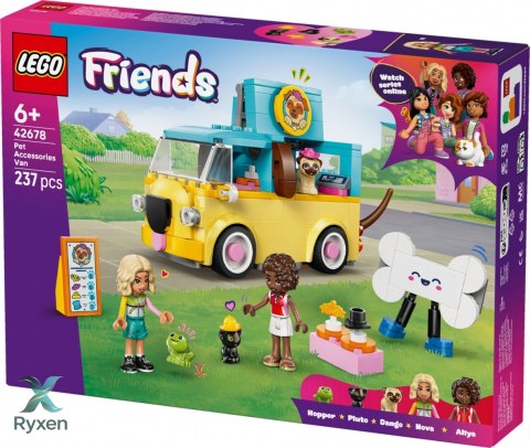 Klocki friends 42678 furgonetka z akcesoriami dla zwierząt LEGO