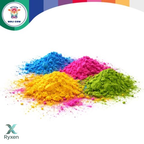 Kolorowy proszek Holi zestaw10x100g Holi Cow 27334 HOLI COW