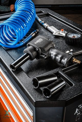 Nasadki udarowe 1/2", 10-24 mm, zestaw 11 szt. NEO TOOLS