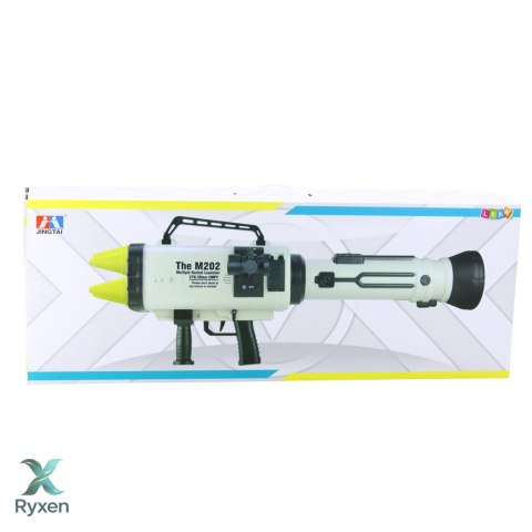 Ogromna Wyrzutnia Rakiet M202 Pociski Gąbkowe 68cm LEAN TOYS