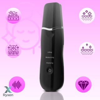 Peeling kawitacyjny 5w1 do twarzy bezprzewodowy ultradźwiękowy+2 x nakładki RTO