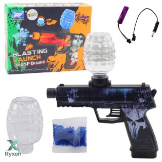Pistolet Automatyczny Na Kulki Wodne Żelowe Czaszka LEAN TOYS
