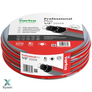 Wąż ogrodowy Vartco Professional Plus 1/2" 20m Agaplast