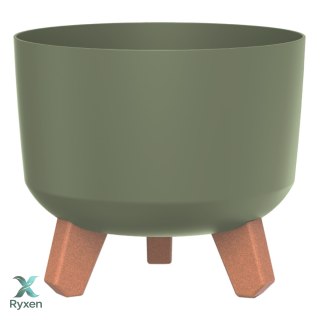 Doniczka Gracia DGRL200 - ziemisty zielony śr. 200 mm Prosperplast