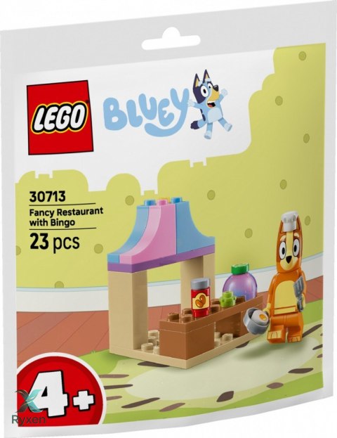 Klocki bluey 30713 wytworna restauracja z bingo LEGO