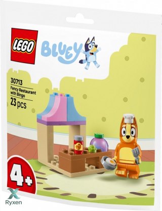 Klocki bluey 30713 wytworna restauracja z bingo LEGO