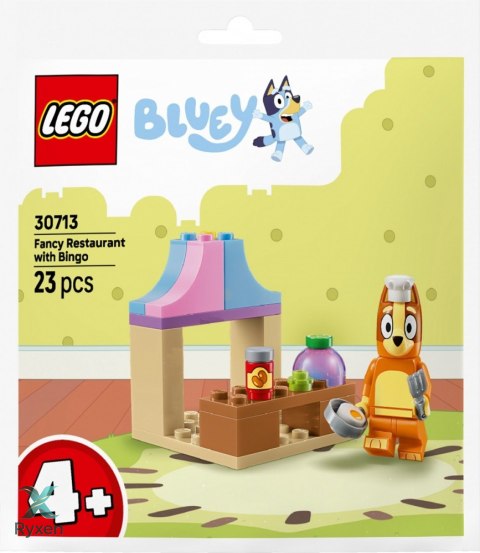 Klocki bluey 30713 wytworna restauracja z bingo LEGO