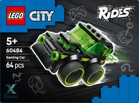 Klocki city 60484 pojazdy - gamingowa wyścigówka LEGO