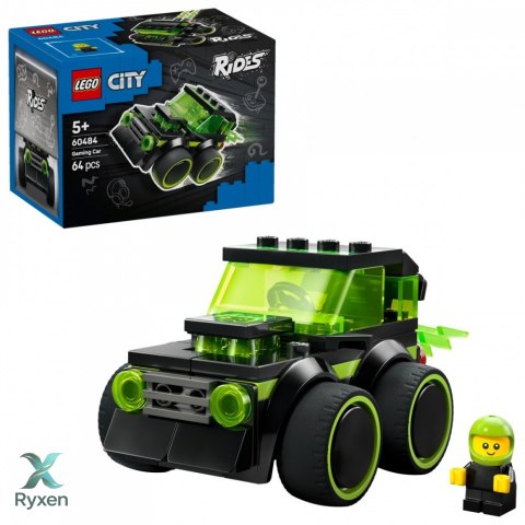 Klocki city 60484 pojazdy - gamingowa wyścigówka LEGO