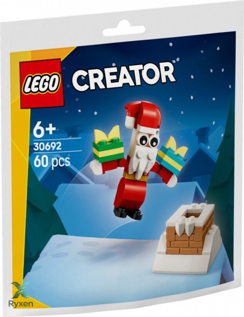 Klocki creator 30692 Święty mikołaj i świąteczny komin LEGO
