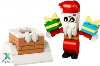 Klocki creator 30692 Święty mikołaj i świąteczny komin LEGO