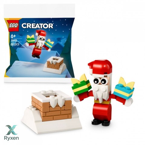 Klocki creator 30692 Święty mikołaj i świąteczny komin LEGO