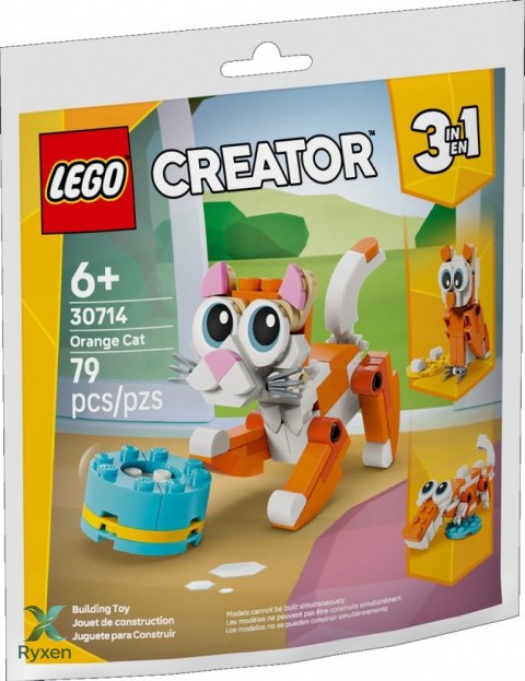 Klocki creator 30714 rudy kot LEGO