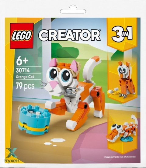Klocki creator 30714 rudy kot LEGO