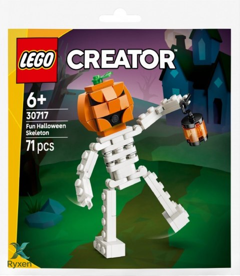 Klocki creator 30717 Śmieszny halloweenowy szkielet LEGO