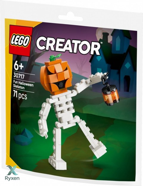 Klocki creator 30717 Śmieszny halloweenowy szkielet LEGO
