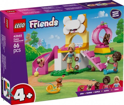 Klocki friends 42665 plac zabaw dla szczeniaczków LEGO