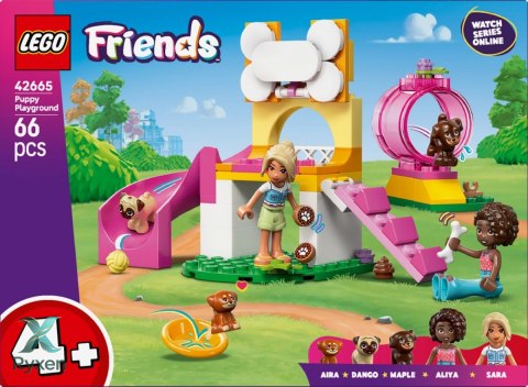 Klocki friends 42665 plac zabaw dla szczeniaczków LEGO