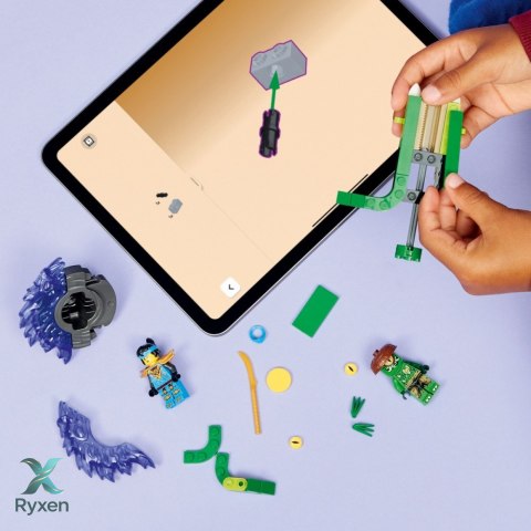 Klocki ninjago 71849 nya kontra zmutowany potwór na spinnerze LEGO