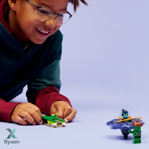 Klocki ninjago 71849 nya kontra zmutowany potwór na spinnerze LEGO