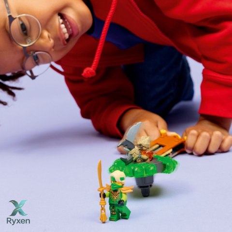 Klocki ninjago 71850 lloyd kontra ziemny potwór na spinnerze LEGO