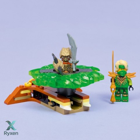 Klocki ninjago 71850 lloyd kontra ziemny potwór na spinnerze LEGO