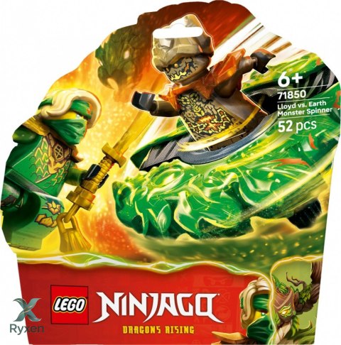 Klocki ninjago 71850 lloyd kontra ziemny potwór na spinnerze LEGO
