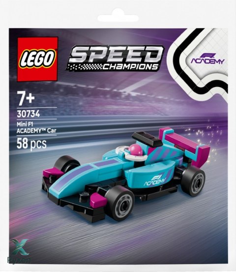 Klocki speed champions 30734 mały bolid f1 academy LEGO