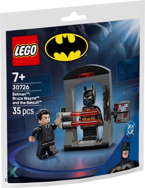 Klocki super heroes 30726 batman: bruce wayne i kostium batmana LEGO