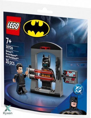 Klocki super heroes 30726 batman: bruce wayne i kostium batmana LEGO
