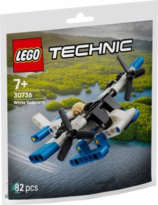 Klocki technic 30736 biały wodnosamolot LEGO