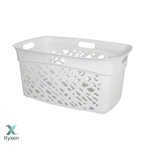 Kosz na bieliznę 45L, jasno szary Kamai Home