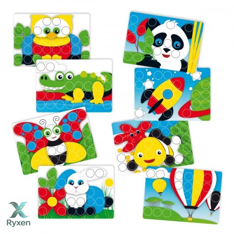 Mozaika pixel junior basic 40 elementów QUERCETTI