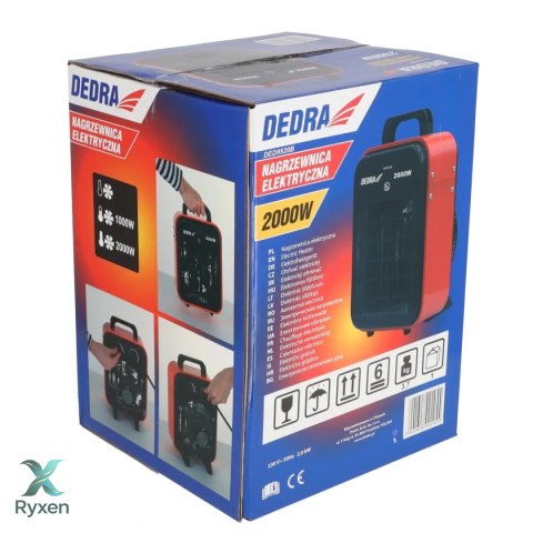 Nagrzewnica elektryczna 2000w Dedra