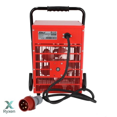Nagrzewnica elektryczna 5000w 400v 3 faz Dedra