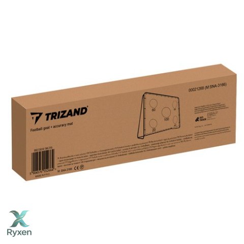 Bramka piłkarska + mata celności Trizand 21268 TRIZAND