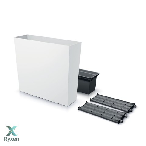 Doniczka URBI CASE TOWER DUC800T - biały Prosperplast