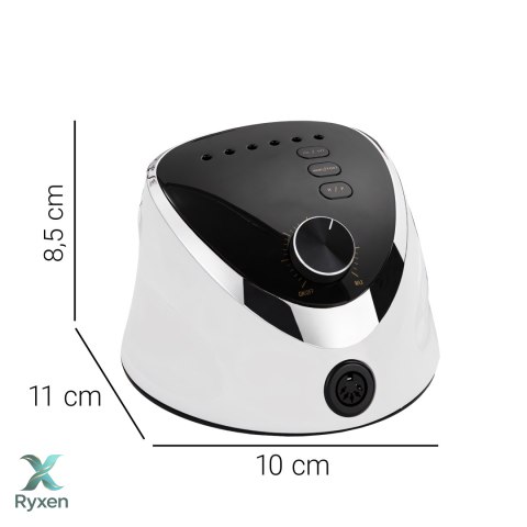 Frezarka do paznokci manicure pedicure hybrydy żele 65w + 6x frezy zestaw RTO