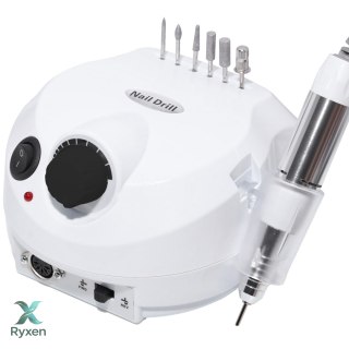 Frezarka do paznokci manicure pedicure żel hybryda 65w mocna+frezy zestaw - ur188 RTO