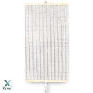 Grzejnik na podczerwień - giętki panel grzewczy 430W TRIO wzór 14 przeźroczysty, wymiary 100x57cm z regulatorem TRIO
