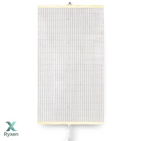 Grzejnik na podczerwień - giętki panel grzewczy 430W TRIO wzór 14 przeźroczysty, wymiary 100x57cm z regulatorem TRIO