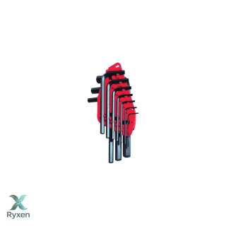 Klucz imbusowy z kulką kpl. 9szt (1,5-10mm) zasob.plast. [e] Stanley
