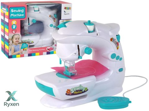 Maszyna Do Szycia Dla Dzieci Jak Prawdziwa Biała Na Baterie LEAN TOYS