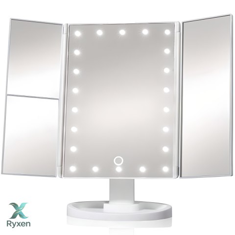 Podświetlane lusterko do makijażu led kosmetyczne -u086 RTO