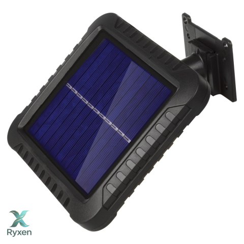 Solarny naświetlacz LED z czujnikiem ruchu Maclean, IP44, 5W, 400lm, 6000K, akumulator litowy 1300 mAh, 5,5V DC MCE438 Maclean