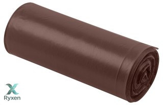 Worki na odpady 200 L, brązowe, 40 mic, 10 szt. NEO TOOLS